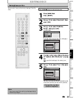 Preview for 65 page of Magnavox ZV420MW8 - DVDr/ VCR Combo Owner'S Manual