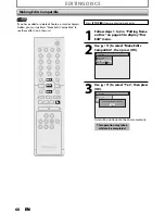 Preview for 68 page of Magnavox ZV420MW8 - DVDr/ VCR Combo Owner'S Manual