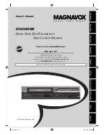 Magnavox ZV450MWB Owner'S Manual preview