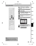 Предварительный просмотр 69 страницы Magnavox ZV450MWB Owner'S Manual