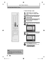 Preview for 70 page of Magnavox ZV450MWB Owner'S Manual