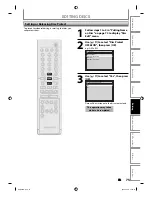 Предварительный просмотр 75 страницы Magnavox ZV450MWB Owner'S Manual