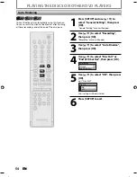 Preview for 56 page of Magnavox ZV457MG9 A Owner'S Manual