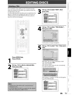 Preview for 73 page of Magnavox ZV457MG9A Owner'S Manual