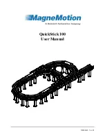 MagneMotion QuickStick 100 User Manual предпросмотр