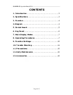 Предварительный просмотр 2 страницы Magner 211 Operating Manual
