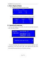 Предварительный просмотр 7 страницы Magner 211 Operating Manual