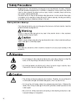 Предварительный просмотр 4 страницы Magnescale DG205 Series Instruction Manual