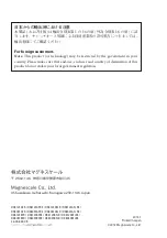 Preview for 64 page of Magnescale DK805SAFLR Instruction Manual