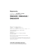 Предварительный просмотр 1 страницы Magnescale DK830SR Instruction Manual