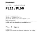 Preview for 1 page of Magnescale PL25 Instruction Manual