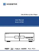 Magnetar UDP900 User Manual preview