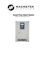 Magnetek Elevator Axial Flux HPV900 2 Series Start Manual preview