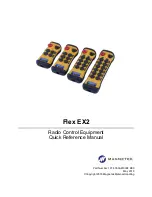 Предварительный просмотр 1 страницы Magnetek FLEX EX2 Quick Reference Manual