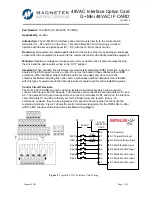 Magnetek G+Mini 48VAC Manual preview