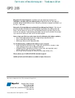 Preview for 88 page of Magnetek GPD 205 Technical Manual