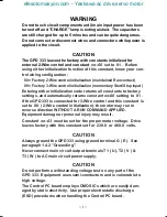 Preview for 4 page of Magnetek GPD 333 Technical Manual