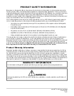 Предварительный просмотр 3 страницы Magnetek IMPULSE G+ Mini Technical Manual