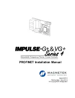 Preview for 1 page of Magnetek IMPULSE G Plus Series 4 Installation Manual