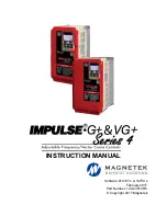 Предварительный просмотр 1 страницы Magnetek Impulse G+ series 4 Instruction Manual