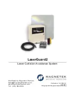 Предварительный просмотр 1 страницы Magnetek LaserGuard2 LG2-H-4 Instruction Manual