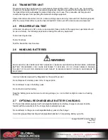 Preview for 9 page of Magnetek Mini-MBT Transmitter Engineered User Manual