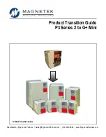 Preview for 1 page of Magnetek P3 Series Product Transition Manual