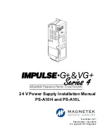 Preview for 1 page of Magnetek PS-A10H Installation Manual