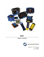 Magnetek RCP User Manual preview