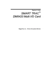 Magnetek SMART TRAC DM6420 Engineer'S Manual предпросмотр