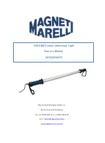 Preview for 1 page of Magneti Marelli 007935030070 Owner'S Manual