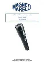 Magneti Marelli 007935030160 Owner'S Manual preview
