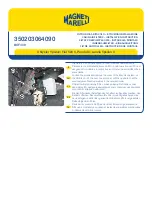 Предварительный просмотр 2 страницы Magneti Marelli 350203064090 Installation Instructions