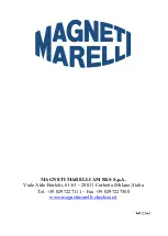 Preview for 139 page of Magneti Marelli AM P&S Quick Manual