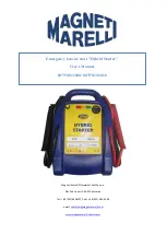 Предварительный просмотр 1 страницы Magneti Marelli Hybrid Starter User Manual