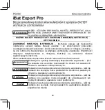 Предварительный просмотр 41 страницы Magneti Marelli iBat Expert Pro Owner'S Manual