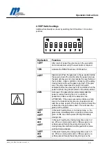 Предварительный просмотр 20 страницы Magnetic Autocontrol MAGSTOP MBE35 Operating Instructions Manual