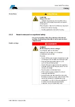 Preview for 21 page of Magnetic Autocontrol MHTM MicroDrive Operating Instructions Manual