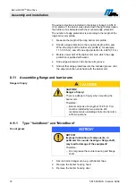 Preview for 72 page of Magnetic Autocontrol MHTM MicroDrive Operating Instructions Manual