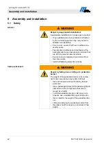 Preview for 22 page of Magnetic Autocontrol MPT-132 Operating Instructions Manual