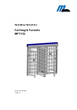 Preview for 1 page of Magnetic Autocontrol MPT-152 Operating Instructions Manual