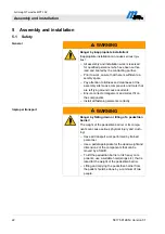 Предварительный просмотр 22 страницы Magnetic Autocontrol MPT-152 Operating Instructions Manual