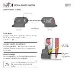 Preview for 1 page of Magnetic Days OPTICAL REMOTE CONTROL Manual