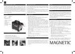 Preview for 4 page of Magnetic 289121 Manual