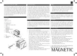 Preview for 9 page of Magnetic 289121 Manual