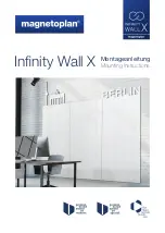 magnetoplan Infinity Wall X Mounting Instructions preview