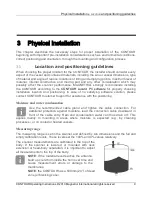 Предварительный просмотр 9 страницы Magnetrol CONTOUR 3DS-S Installation And Operating Manual