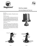 Предварительный просмотр 1 страницы Magnetrol F50 Instruction Manual And Parts List