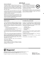 Предварительный просмотр 8 страницы Magnetrol F50 Instruction Manual And Parts List