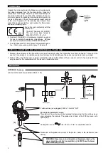 Предварительный просмотр 2 страницы Magnetrol Kotron 805 series Installation And Operating Manual